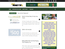 Tablet Screenshot of chipsmoneytips.com